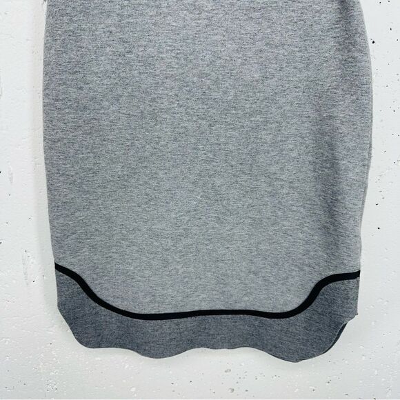 Sweaty Betty Women’s Size Small Cantar Luxe Gray Pencil Skirt with Black Trim - Picture 4 of 12